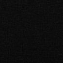 vidaXL fekete szövet ágykeret matrac nélkül 200 x 200 cm