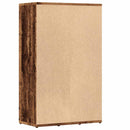 vidaXL antik fa színű szerelt fa könyvszekrény 50x25x80 cm