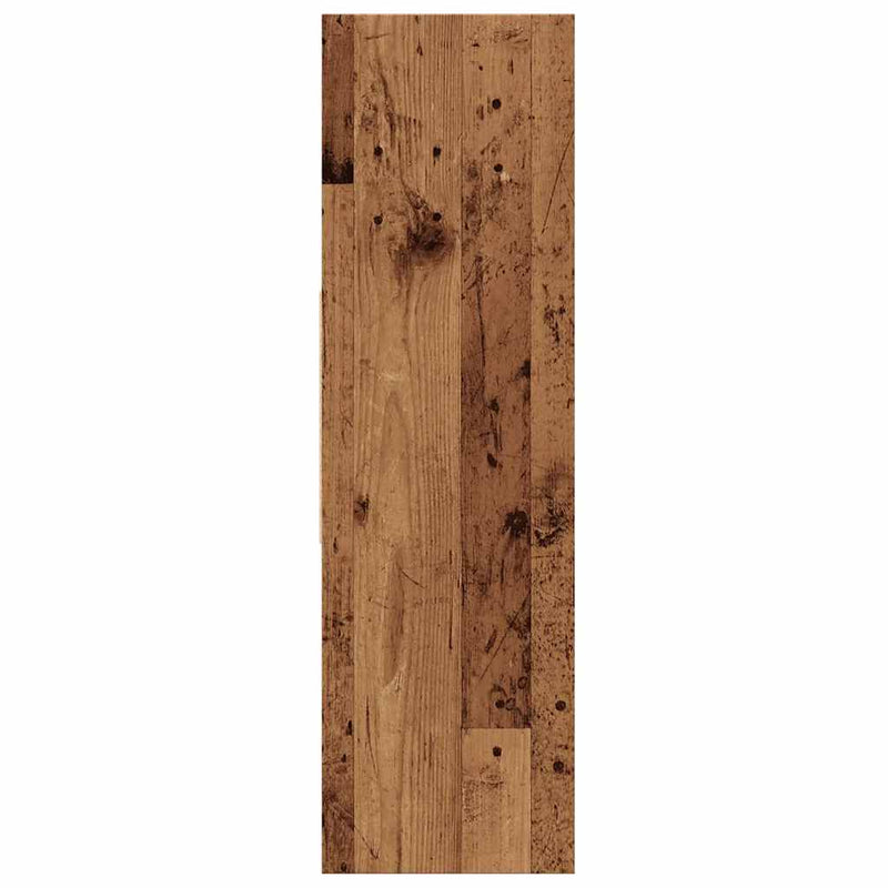 vidaXL antik fa színű szerelt fa könyvszekrény 97,5 x 29,5 x 100 cm