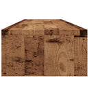 vidaXL antik fa színű szerelt fa monitorállvány 100 x 24 x 13 cm