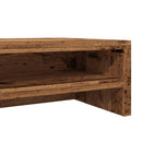 vidaXL antik fa színű szerelt fa monitorállvány 100 x 24 x 13 cm