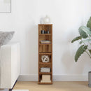 vidaXL CD-szekrény Régi fa 21x20x88 cm Gépi fa