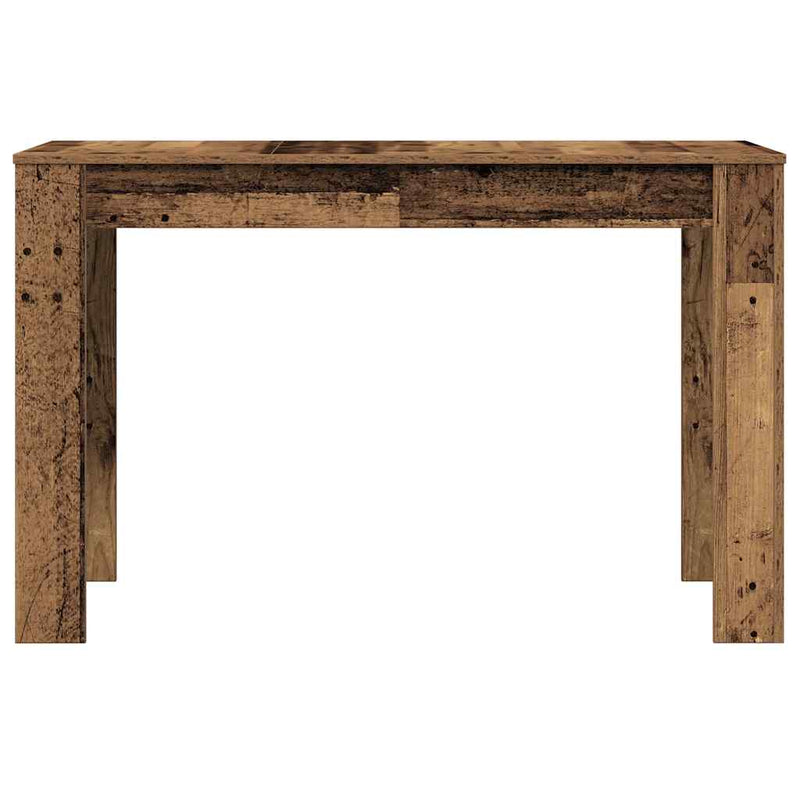 vidaXL Étkezőasztal régi fa 120x60x76 cm műszaki fa