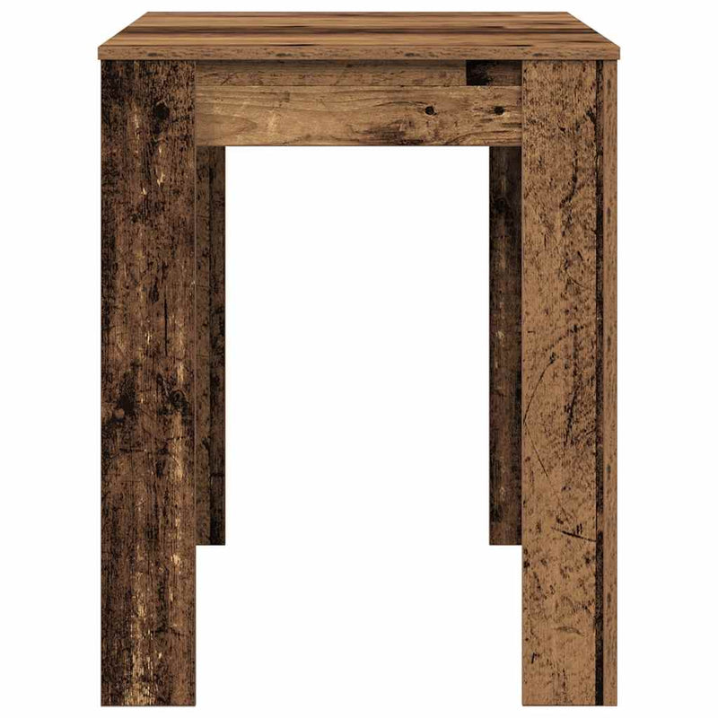 vidaXL Étkezőasztal régi fa 120x60x76 cm műszaki fa