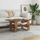 vidaXL antik fa színű szerelt fa dohányzóasztal 102 x 55 x 42 cm