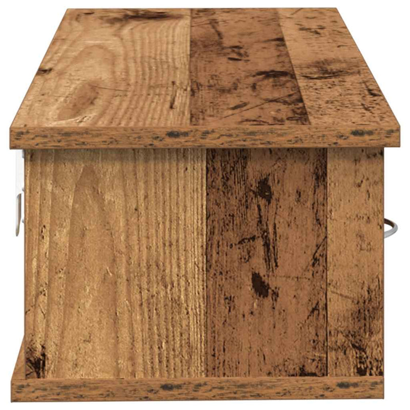 vidaXL antik fa színű szerelt fa faliszekrény 60x26x18,5 cm