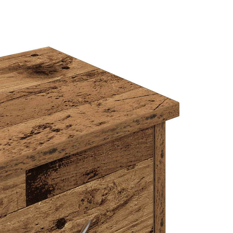 vidaXL antik fa színű szerelt fa faliszekrény 88x26x18,5 cm