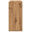 vidaXL kézműves tölgy színű szerelt fa tálalószekrény 88 x 30 x 64 cm