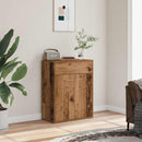 vidaXL antik fa színű szerelt fa tálalószekrény 60x30x75 cm