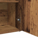 vidaXL antik fa színű szerelt fa tálalószekrény 60x30x75 cm