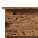 vidaXL sarokasztal Régi fa 145x100x76 cm Gépelt fa