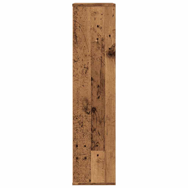 vidaXL antik fa színű könyvszekrény 50 x 25 x 104 cm