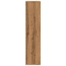 vidaXL kézműves tölgy színű könyvszekrény 50 x 25 x 104 cm