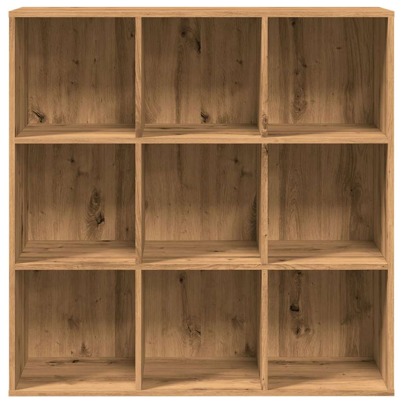 vidaXL kézműves tölgy színű könyvszekrény 98 x 29 x 97,5 cm