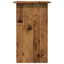 vidaXL antik fa színű szerelt fa íróasztal 80 x 45 x 74 cm
