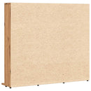 vidaXL kézműves tölgy színű szerelt fa CD-szekrény 100 x 23 x 89,5 cm