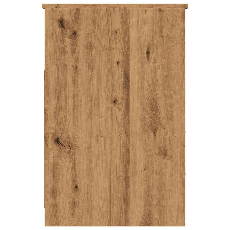 vidaXL Fiókszekrény kézműves tölgy 40x50x76 cm gépelt fa