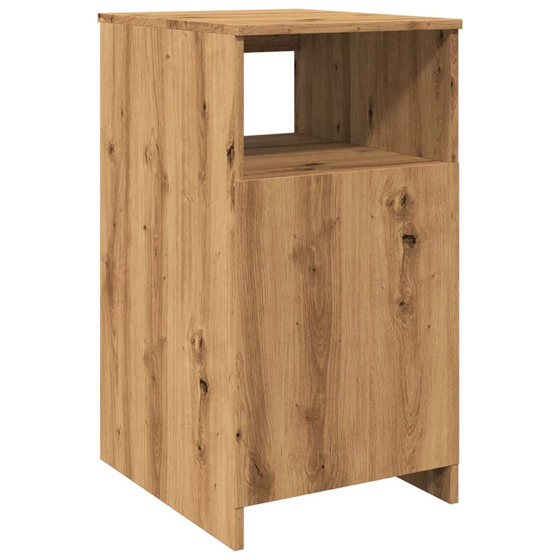 vidaXL Fiókszekrény kézműves tölgy 40x50x76 cm gépelt fa