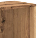 vidaXL műfából készült kézműves tölgyfa könyvespolc 67 x 24 x 161 cm