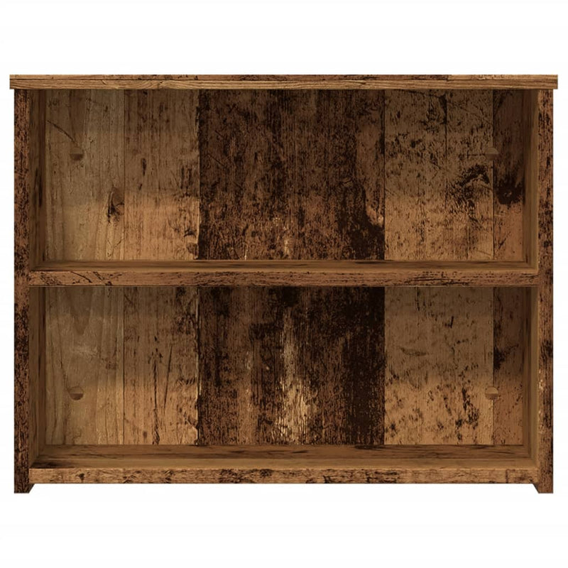 vidaXL antik fa színű szerelt fa dohányzóasztal 102 x 55 x 42 cm