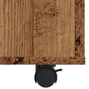 vidaXL Oldalasztal Régi fa 70x35x55 cm műszaki fa