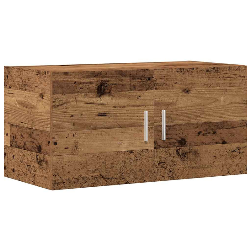 vidaXL antik fa színű szerelt fa faliszekrény 80x39x40 cm