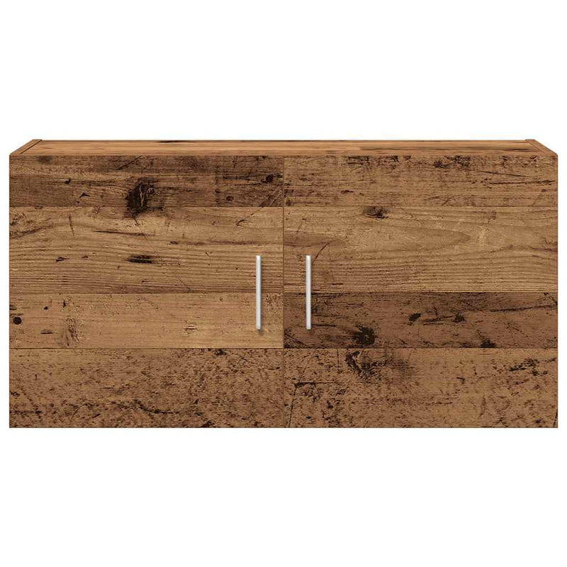 vidaXL antik fa színű szerelt fa faliszekrény 80x39x40 cm