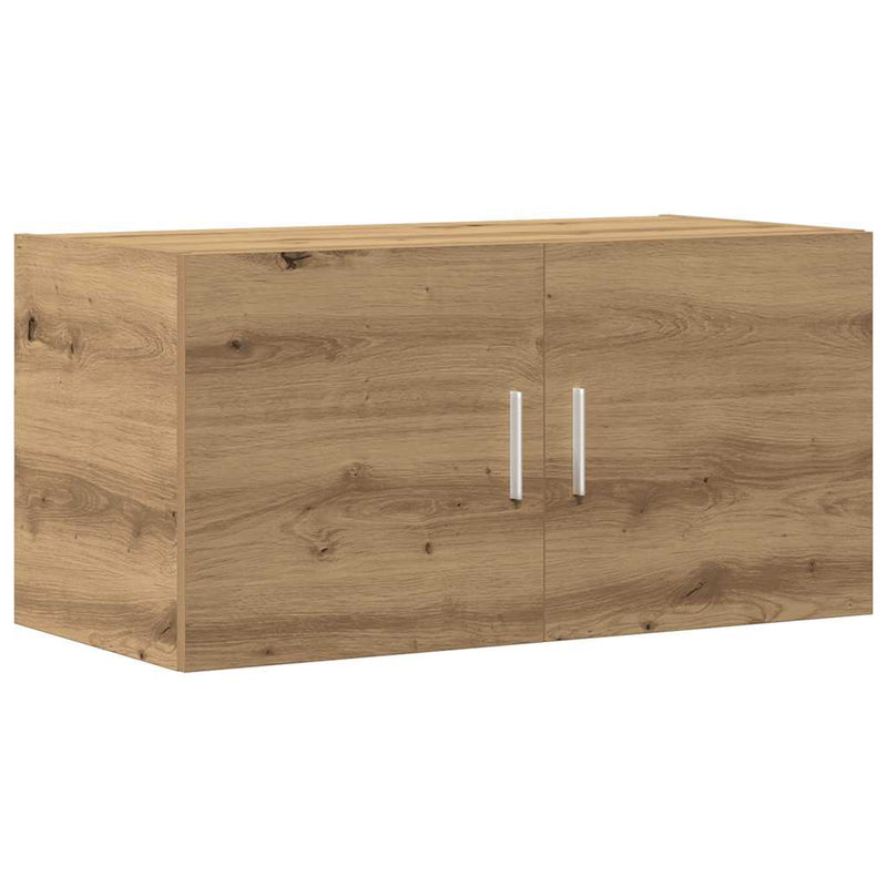 vidaXL kézműves tölgy színű szerelt fa faliszekrény 80 x 39 x 40 cm