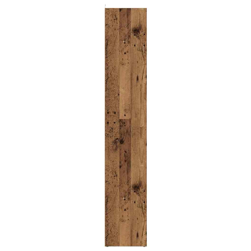 vidaXL Régi fa forgácslap könyvszekrény 36 x 30 x 171 cm
