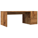 vidaXL antik fa színű szerelt fa dohányzóasztal 90 x 45 x 35 cm