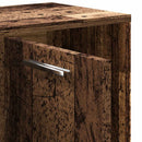 vidaXL antik fa színű szerelt fa könyvespolc 90 x 28 x 90 cm