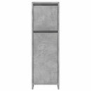 vidaXL betonszürke forgácslap fürdőszobaszekrény 30 x 30 x 95 cm