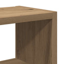 vidaXL kézműves tölgy színű szerelt fa fali polc 45 x 16 x 45 cm