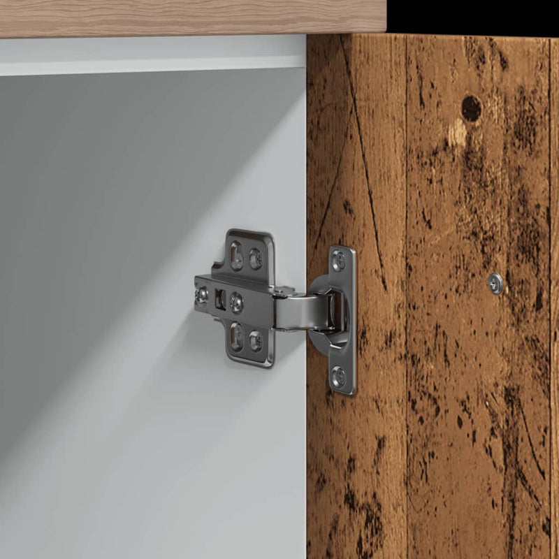 vidaXL antik fa színű szerelt fa alsószekrény 60 x 46 x 81,5 cm