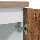 vidaXL antik fa színű szerelt fa mosogató alsószekrény 80x46x81,5 cm