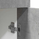 vidaXL “Lyon” betonszürke szerelt fa fiókos alsószekrény