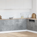 vidaXL betonszürke szerelt fa fiókos alsószekrény 60 x 46 x 81,5 cm