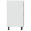 vidaXL betonszürke szerelt fa fiókos alsószekrény 60 x 46 x 81,5 cm