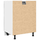 vidaXL betonszürke szerelt fa fiókos alsószekrény 60 x 46 x 81,5 cm