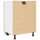 vidaXL antik fa színű szerelt fa fiókos alsószekrény 60 x 46 x 81,5 cm