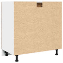 vidaXL antik fa színű szerelt fa fiókos alsószekrény 80 x 46 x 81,5 cm