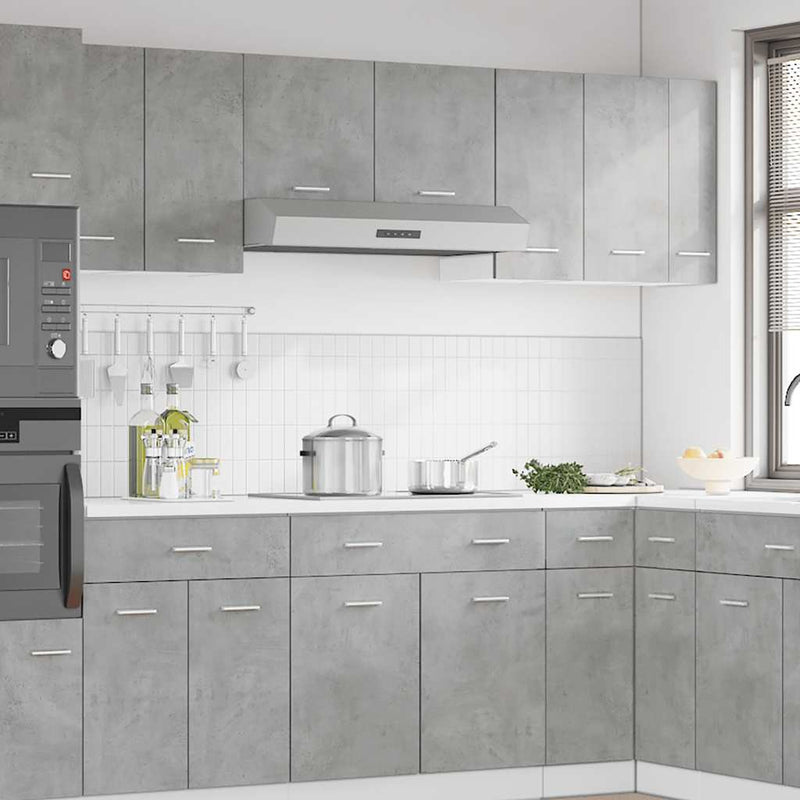 vidaXL “Lyon” betonszürke szerelt fa függő szekrény 30 x 31 x 60 cm