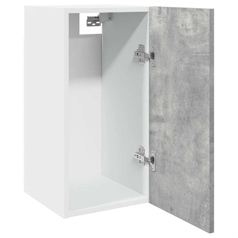 vidaXL “Lyon” betonszürke szerelt fa függő szekrény 30 x 31 x 60 cm