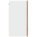 vidaXL “Lyon” kézműves tölgy színű szerelt fa függőszekrény