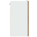 vidaXL “Lyon” kézműves tölgy színű szerelt fa függőszekrény