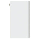 vidaXL betonszürke szerelt fa függő szekrény 80 x 31 x 60 cm