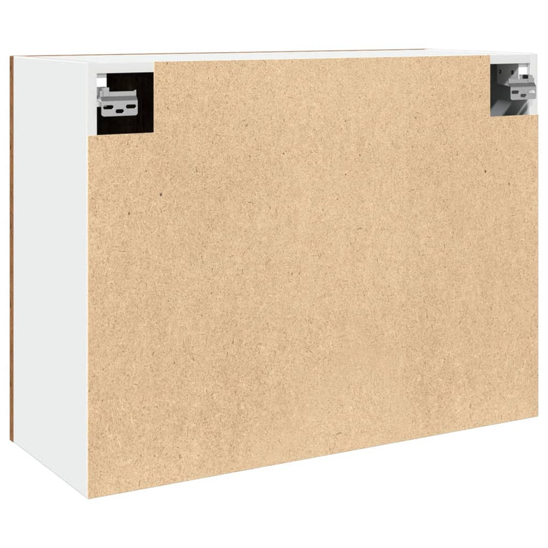vidaXL antik fa színű szerelt fa függőszekrény 80 x 31 x 60 cm