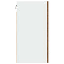 vidaXL “Lyon” 2 db antik fa színű szerelt fa függő szekrény