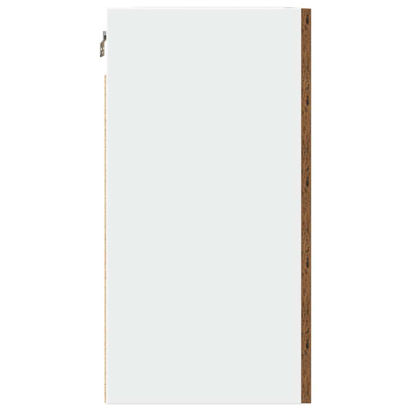 vidaXL “Lyon” 2 db antik fa színű szerelt fa függő szekrény