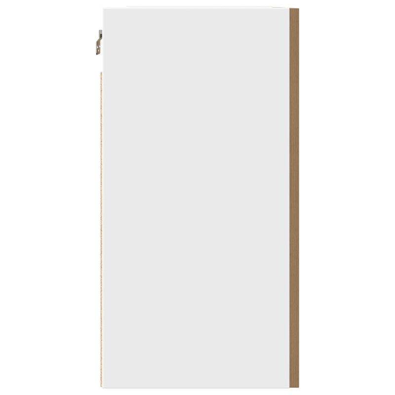 vidaXL “Lyon” 2 db kézműves tölgy színű szerelt fa függő szekrény